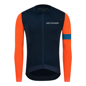 Maillot Are Winners Agile Azul-Naranja